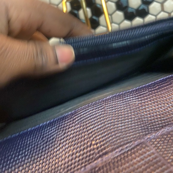 SALVATORE FERRAGAMO Ferragamo Salvatore long wallet ribbon embossed leather - Picture 6 of 9